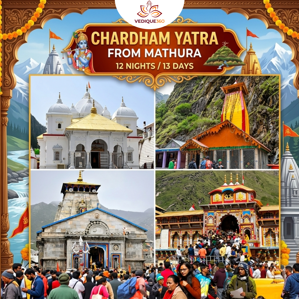 Chardham Yatra From Mathura 13 Days 12 Nights