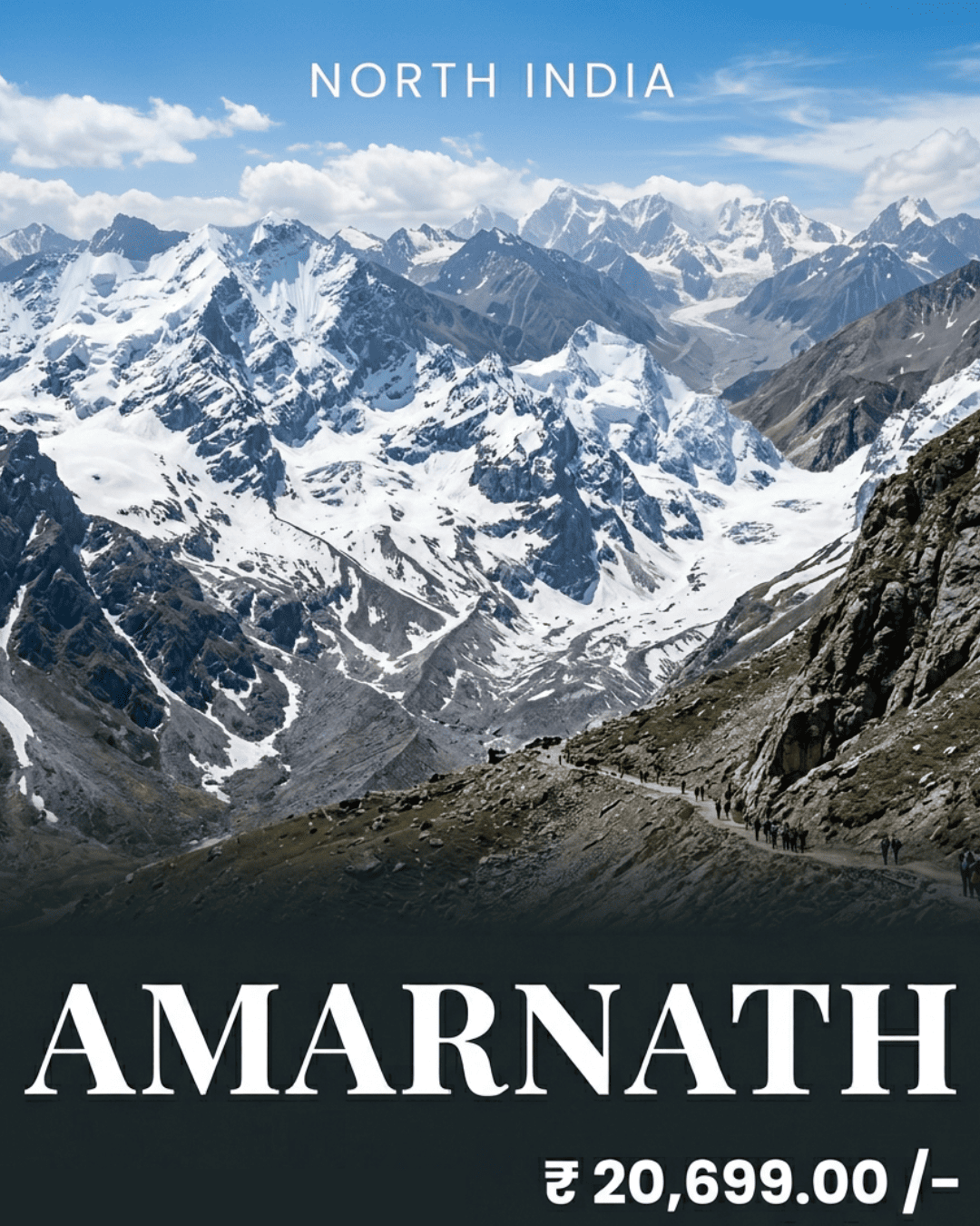 Amarnath Yatra 4 Days 3 Nights Package