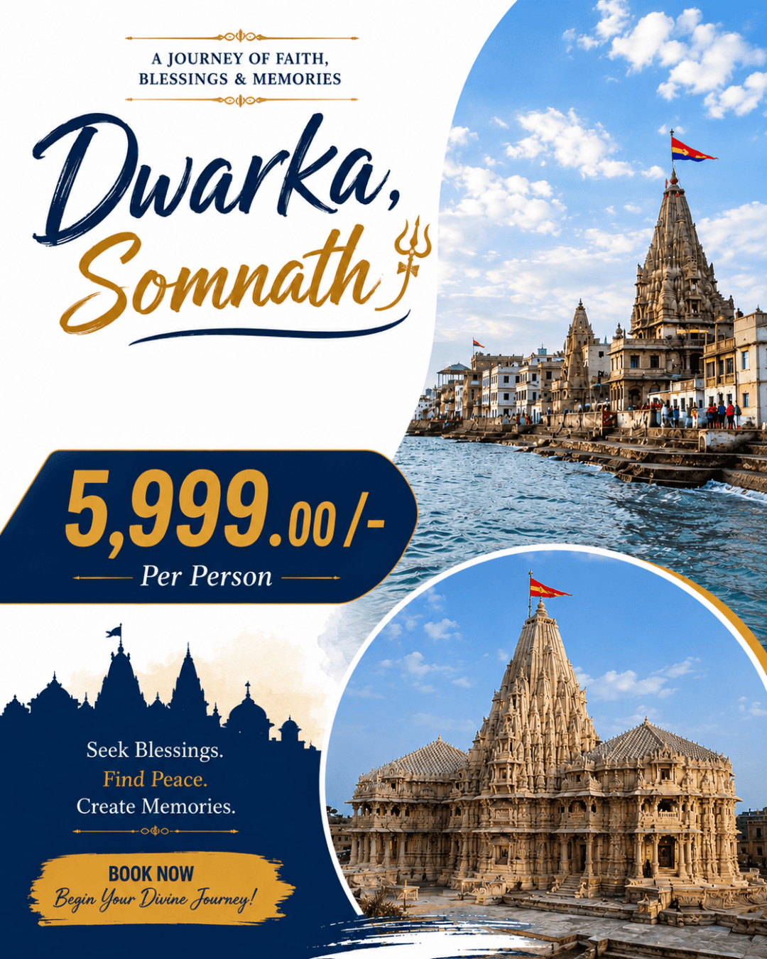Char Dham Yatra Package from Dehradun 10 Days – 9 Nights