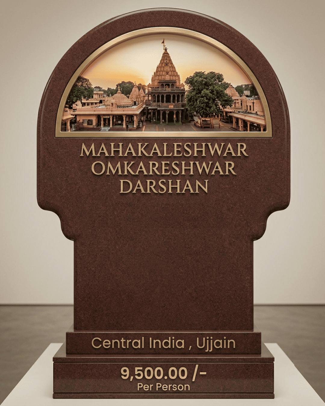Mahakaleshwar Omkareshwar Darshan – 3 Days 2 Nights
