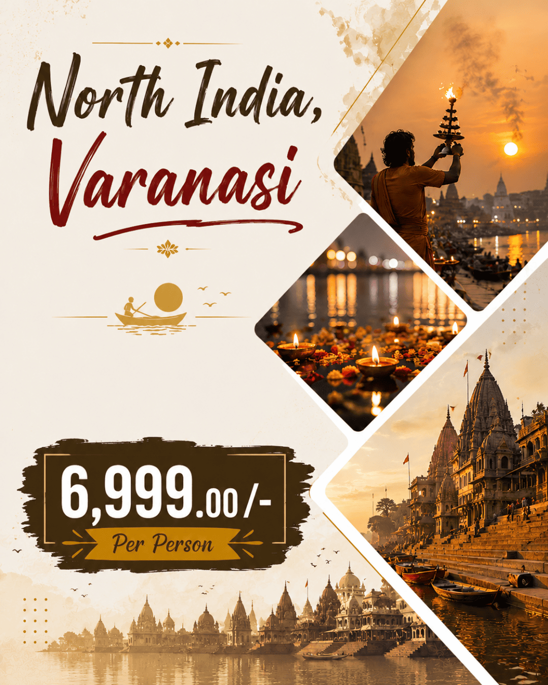Varanasi Sarnath Tour Package  2 Nights 3 Days (Varanasi)