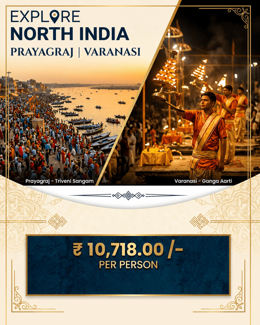 Varanasi – Ayodhya – 4 Days 3 Nights